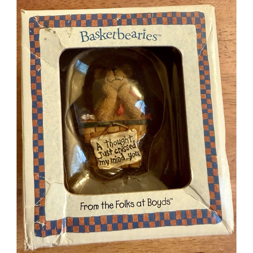 BASKETBEARIES "CAREY" A thought just crossed my mind.. you  #24711 Boyds Collect